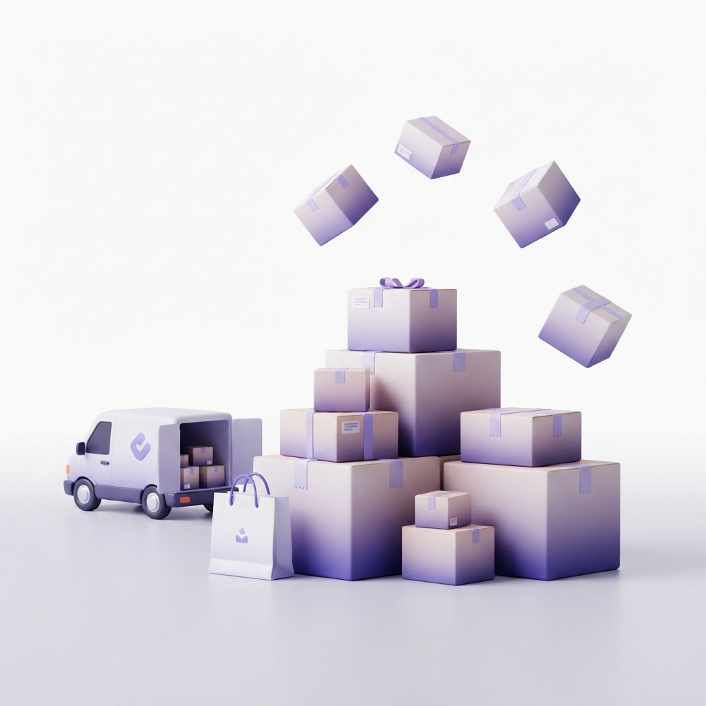 Sellzy fulfilment centre with packed orders ready to ship across India